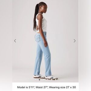 Levi Low Pro Straight Jeans